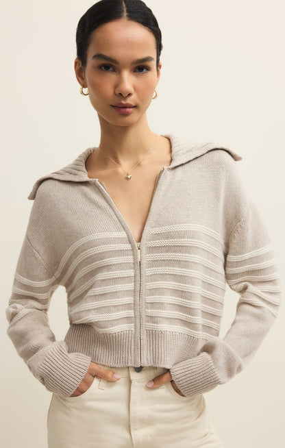 Kovac Cropped Sweater Jacket