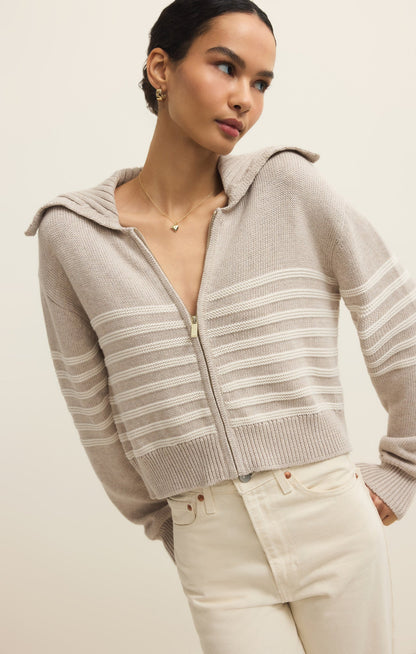 Kovac Cropped Sweater Jacket