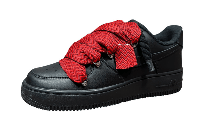 Nike Air Force 1 Black Red Lanvin Rope NIKE Air Force 1