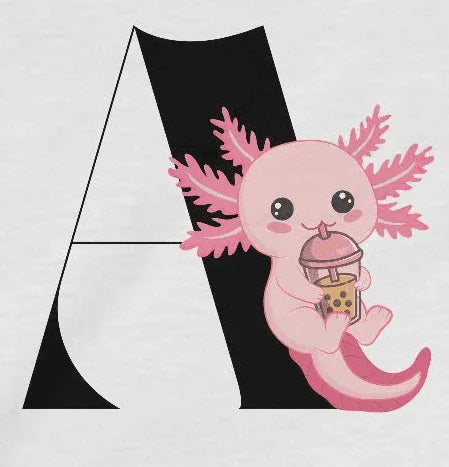 Alphabet Adventures: A is for Axolotyl! ✨ Toddler T-Shirt - Whippie's