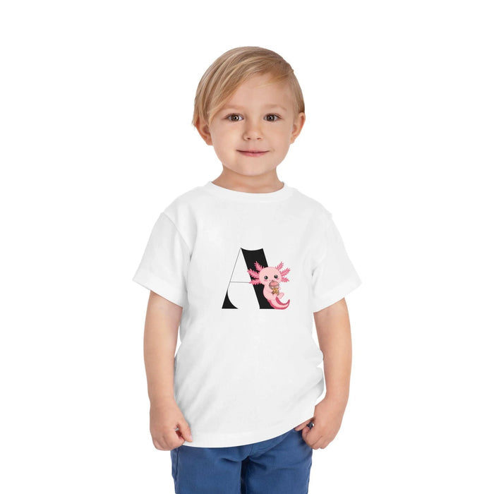 Alphabet Adventures: A is for Axolotyl! ✨ Toddler T-Shirt - Whippie's