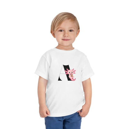 Alphabet Adventures: A is for Axolotyl! ✨ Toddler T-Shirt - Whippie's