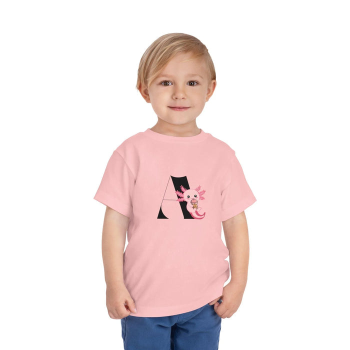Alphabet Adventures: A is for Axolotyl! ✨ Toddler T-Shirt - Whippie's