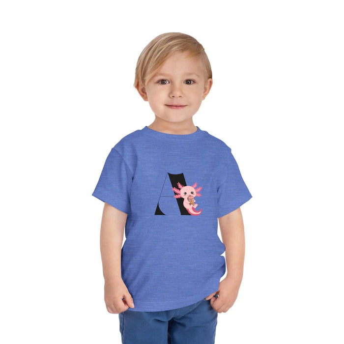 Alphabet Adventures: A is for Axolotyl! ✨ Toddler T-Shirt - Whippie's