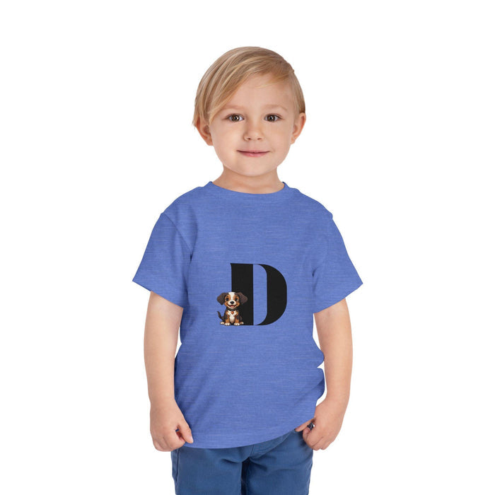 Alphabet Adventures: Letter D - Dog Toddler T-shirt - Whippie's