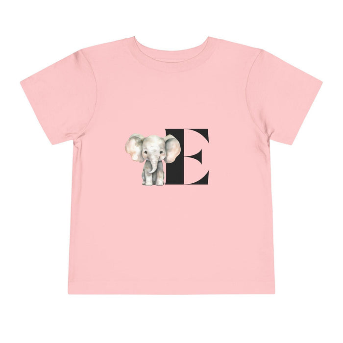 Alphabet Adventures: Letter E - Elephant Toddler T-shirt - Whippie's
