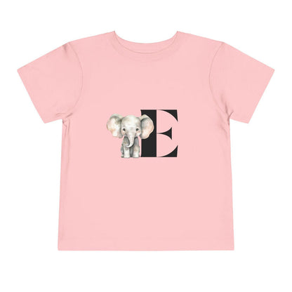 Alphabet Adventures: Letter E - Elephant Toddler T-shirt - Whippie's