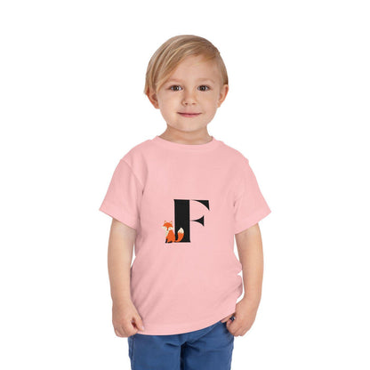 Alphabet Adventures: Letter F - Fox Toddler T-shirt - Whippie's