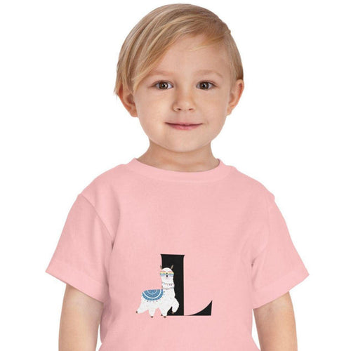 Alphabet Adventures: Letter L - Llama Toddler T-shirt - Whippie's