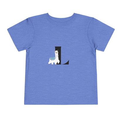 Alphabet Adventures: Letter L - Llama Toddler T-shirt - Whippie's