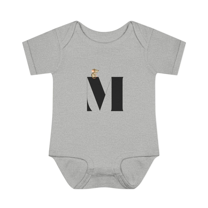 Alphabet Adventures: Letter M - Mini Mouse Baby Onesie M is for Mini Mouse! - Whippie's