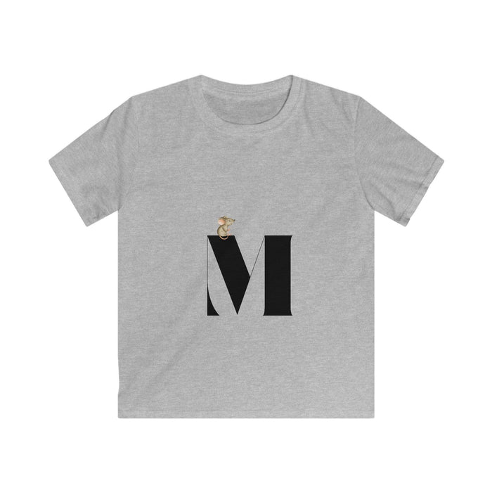 Alphabet Adventures: Letter M - Mouse Youth T-Shirt - Whippie's