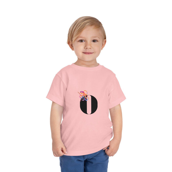 Alphabet Adventures: Letter O - Octopus Toddler T-shirt - Whippie's