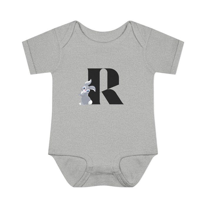 Alphabet Adventures: Letter R - Rad Rabbit Baby Onesie R is for Rad Rabbit! - Whippie's
