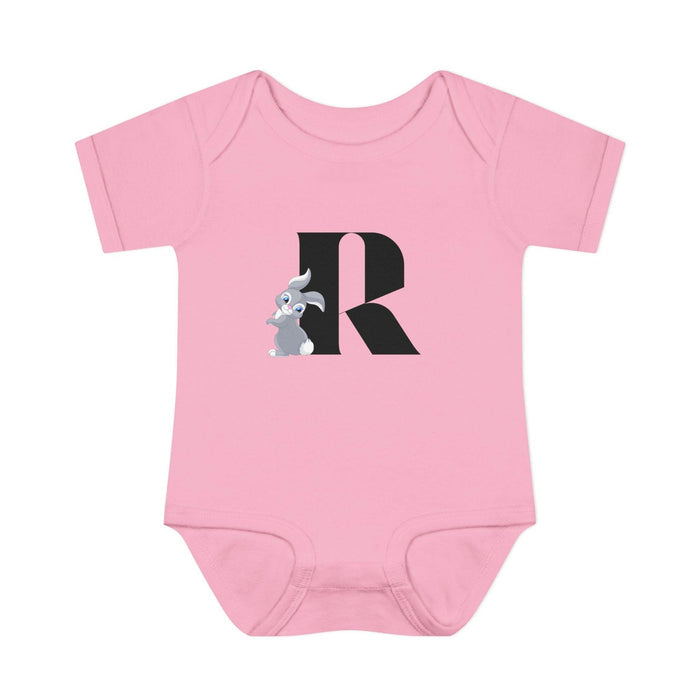 Alphabet Adventures: Letter R - Rad Rabbit Baby Onesie R is for Rad Rabbit! - Whippie's