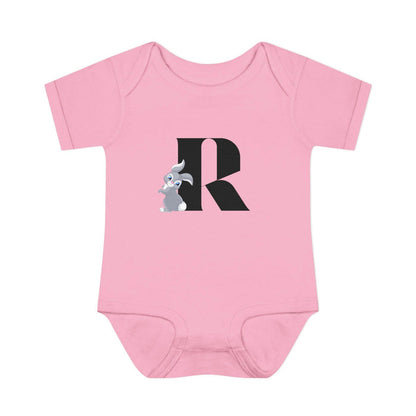 Alphabet Adventures: Letter R - Rad Rabbit Baby Onesie R is for Rad Rabbit! - Whippie's