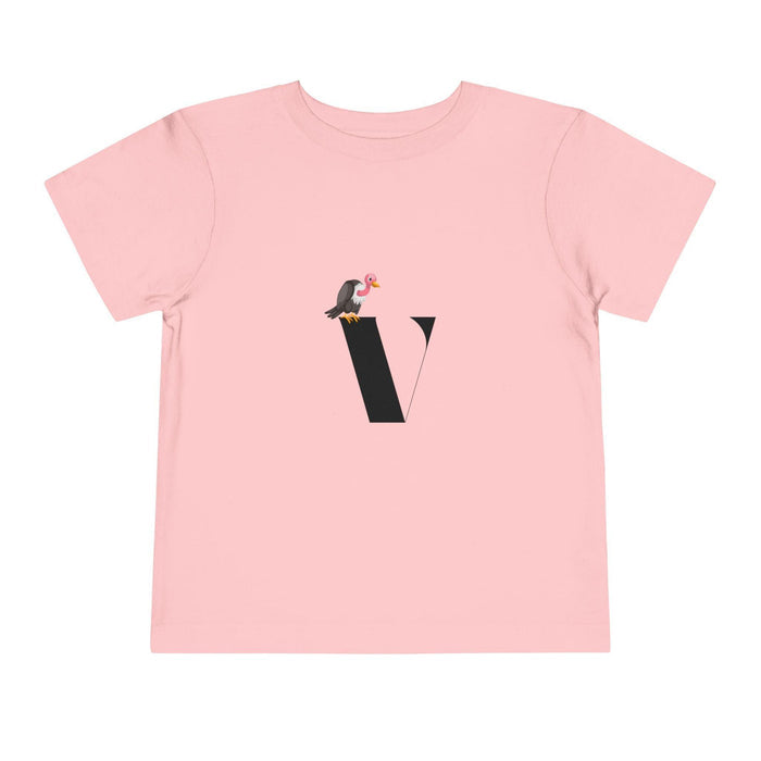 Alphabet Adventures: Letter V - Vulture Toddler T-shirt - Whippie's