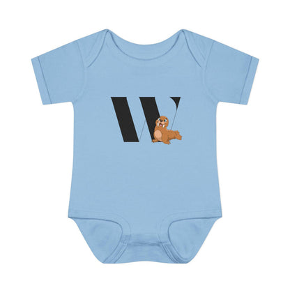 Alphabet Adventures: Letter W - Wonderful Walrus Baby Onesie W is for Wonderful Walrus! - Whippie's