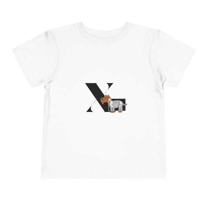 Alphabet Adventures: Letter X - X-ray Dog Toddler T-shirt - Whippie's