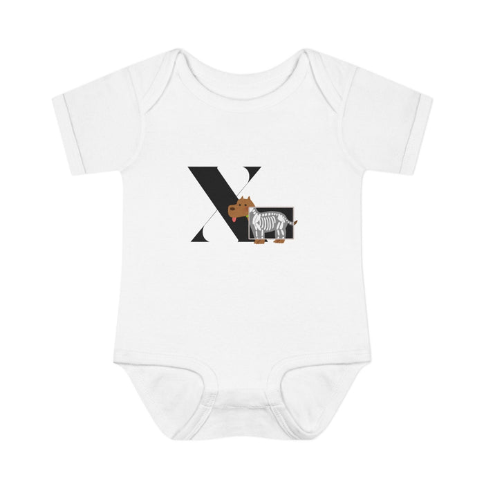 Alphabet Adventures: Letter X - X-Ray Vision Baby Onesie X is for X-Ray Vision! - Whippie's