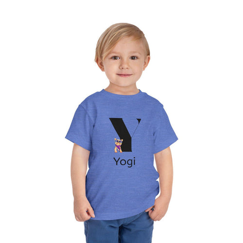 Alphabet Adventures: Letter Y - Yappy Yorkie Toddler Tee - Personalizable - Whippie's