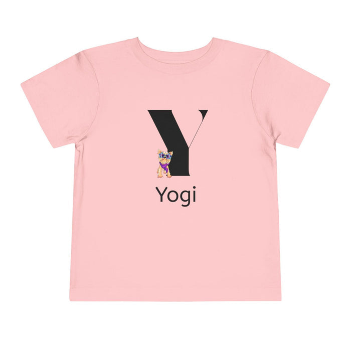 Alphabet Adventures: Letter Y - Yappy Yorkie Toddler Tee - Personalizable - Whippie's