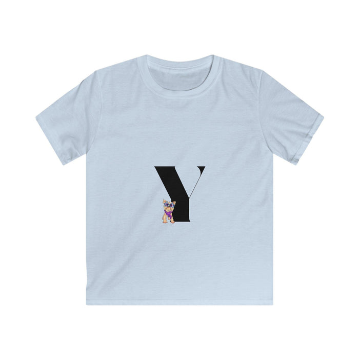 Alphabet Adventures: Letter Y - Yorkie Youth T-Shirt - Whippie's