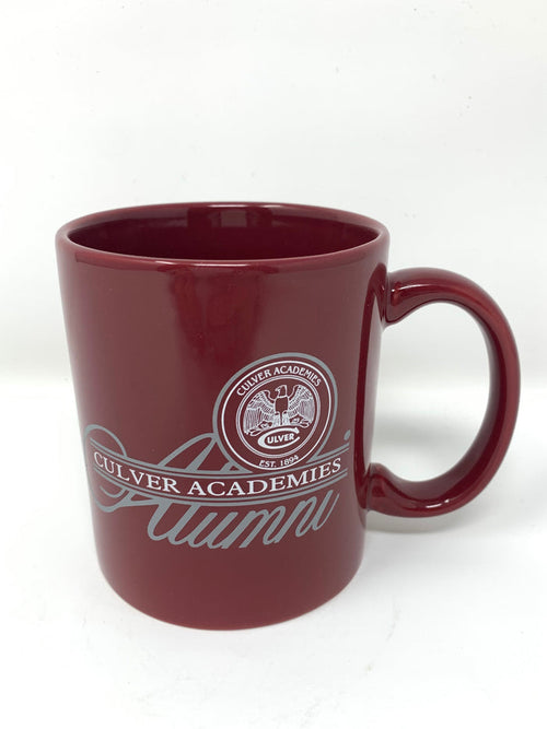 Alumni Ceramic Maroon Mug - 11oz