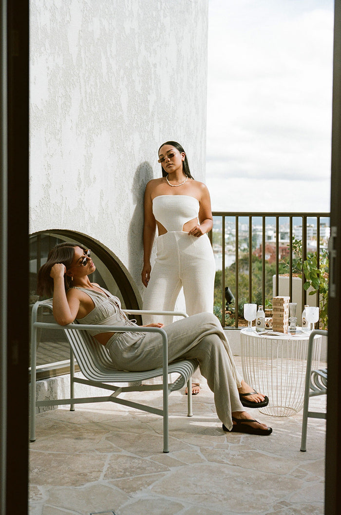 Amari Jumpsuit - White