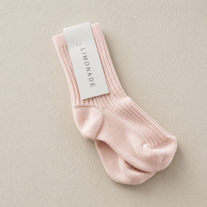 ANKLE SOCKS - light rose