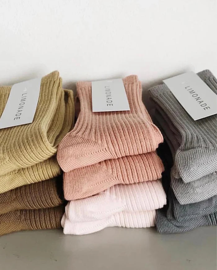 ANKLE SOCKS - light rose