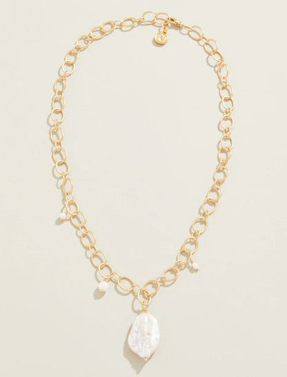 Appoline Necklace 18" Pearl