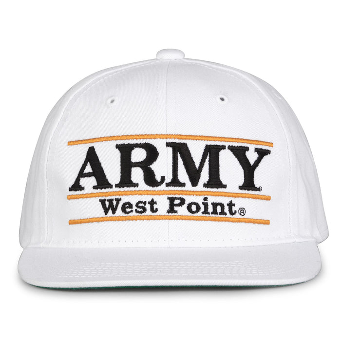 Retro Bar Snapback - White