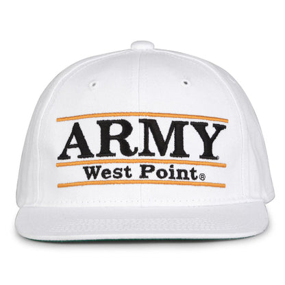 Retro Bar Snapback - White