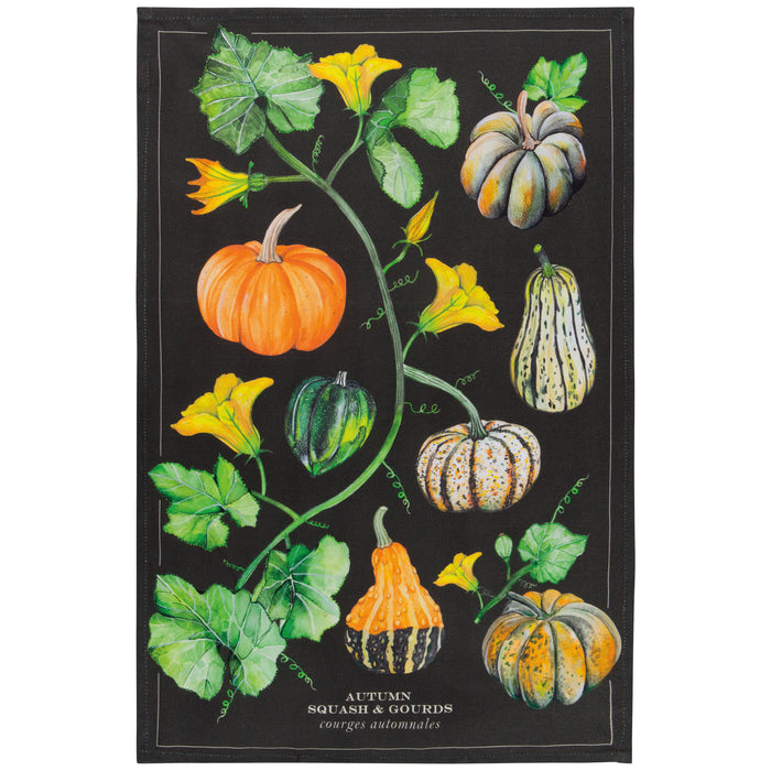 Autumn Squash Dishtowel