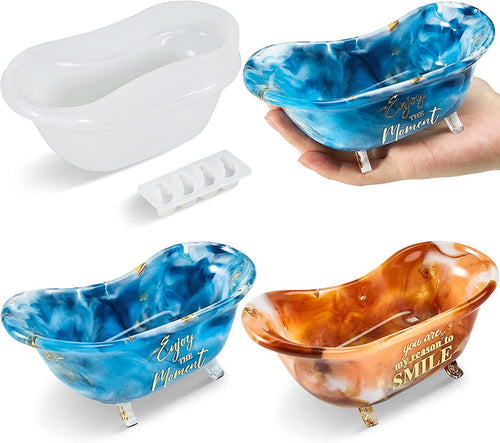 Bathtub Storage Box Resin Molds