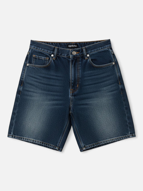 Bermuda Gotcha Dark Denim Regular Azul
