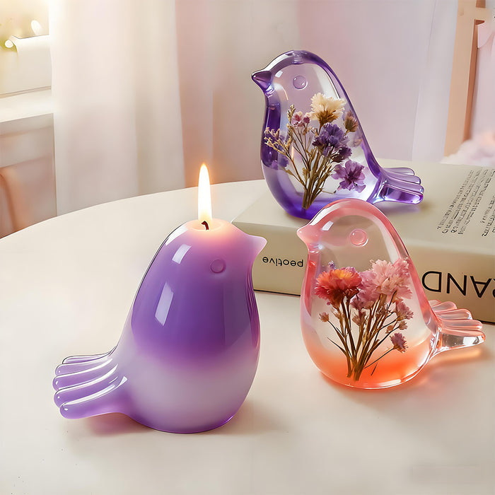 Bird Ornament Resin Mold