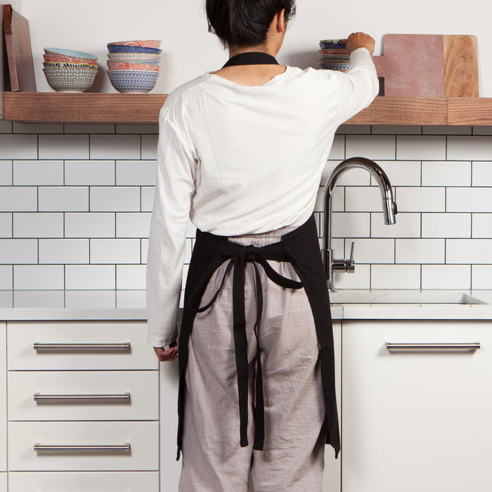 Black Chef Apron