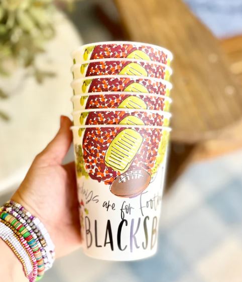Blacksburg, Virginia Party Cups