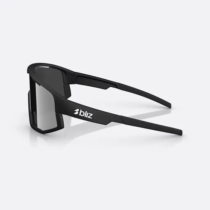 BLIZ FUSION Black w/ Smoke/Silver Mirror