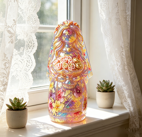 Bridal Bouquet Figurine Resin Mold