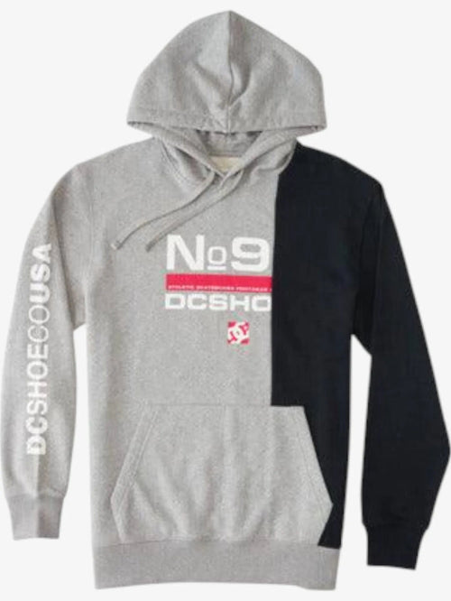 Buzo Dc Shift Mujer Gris Negro