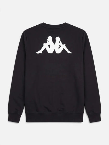 Buzo Kappa Authentic Emmen Negro/Blanco/Gris