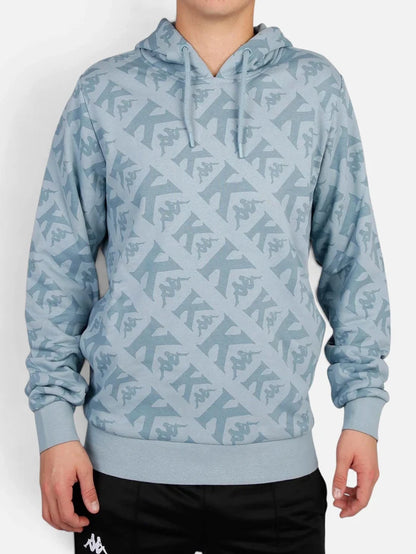 Buzo Kappa Authentic Fancy Azul Stone