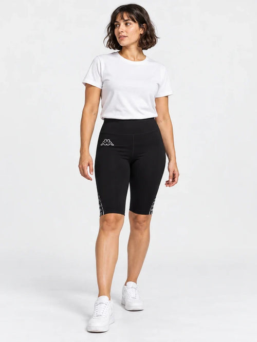 Calza Kappa Logo Tape Dicles Legging Negro — vista principal