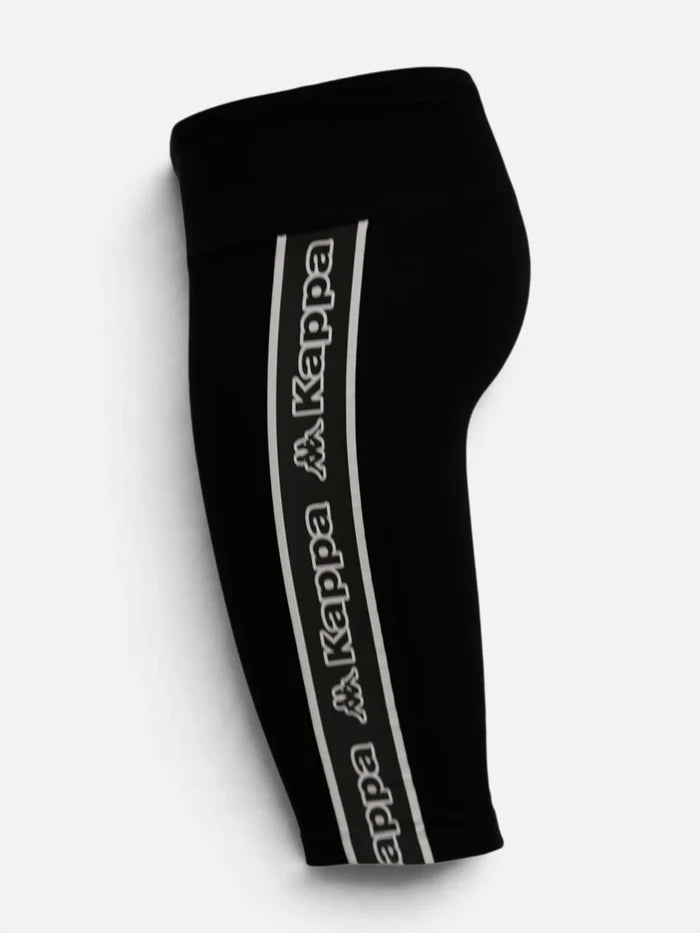 Calza Kappa Logo Tape Dicles Legging Negro