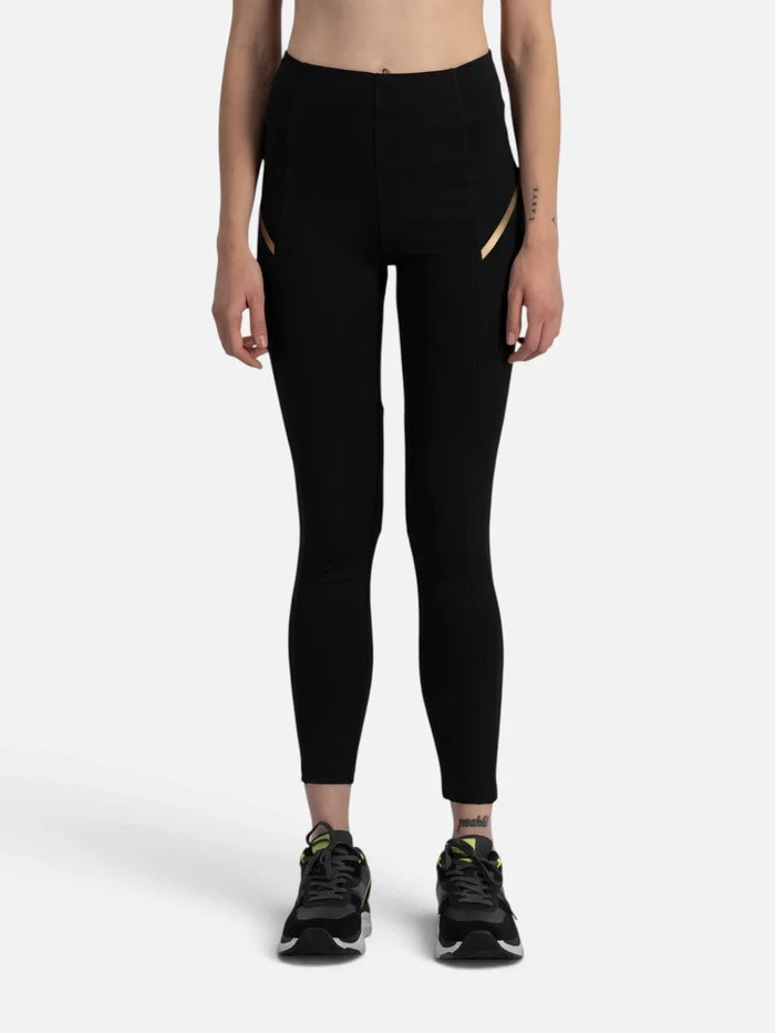Calza Mujer Kappa Kombat Deba Negro