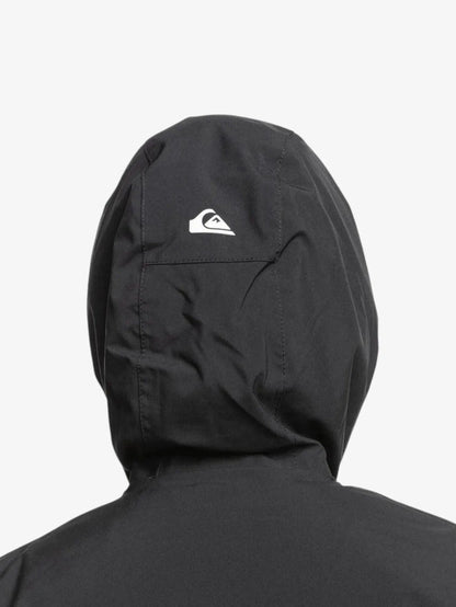 Campera Niño Quiksilver Snow Mission Solid Negro