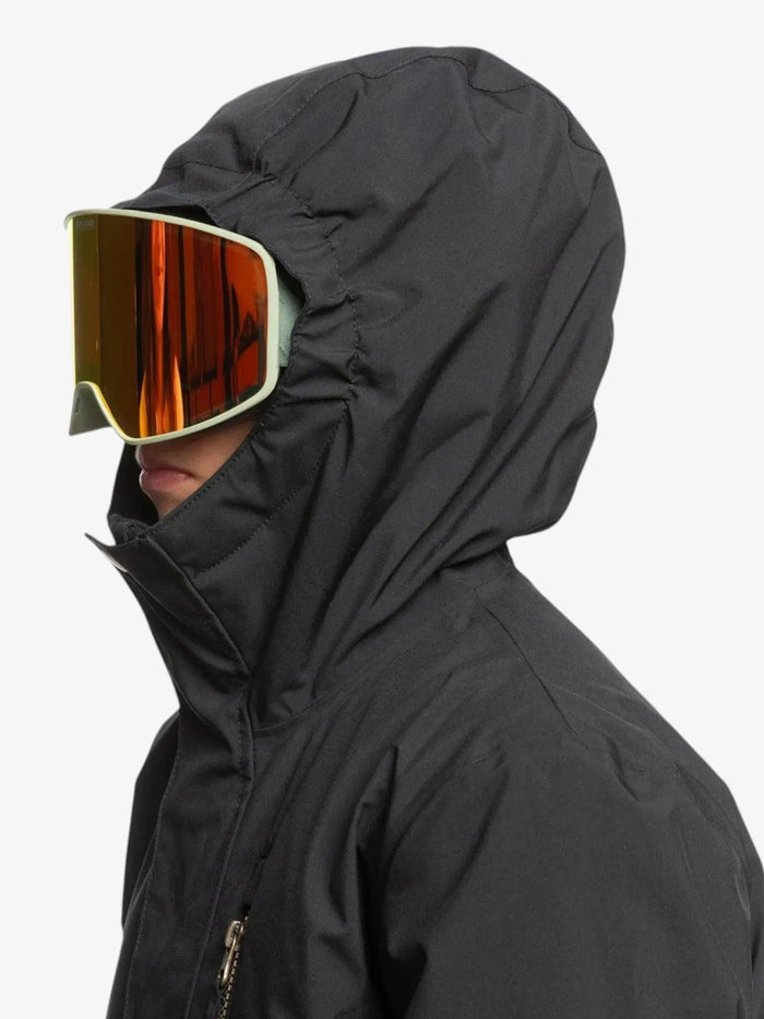 Campera Niño Quiksilver Snow Mission Solid Negro